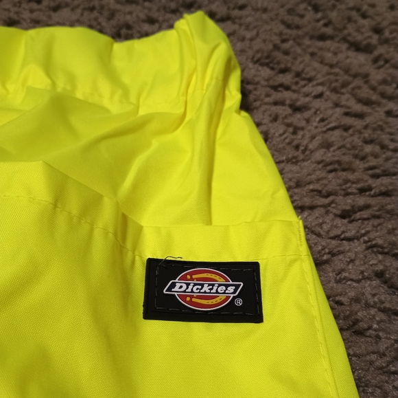 Dickies Hi Vis 2-Piece Safety Rain Suit yellow black orange 3M men size MEDIUM - Picture 13 of 13